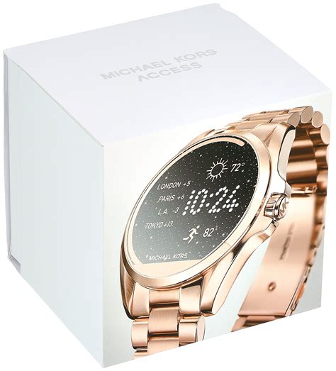 michael kors access bradshaw rose gold-tone smartwatch australia|Michael Kors bradshaw smartwatch battery.